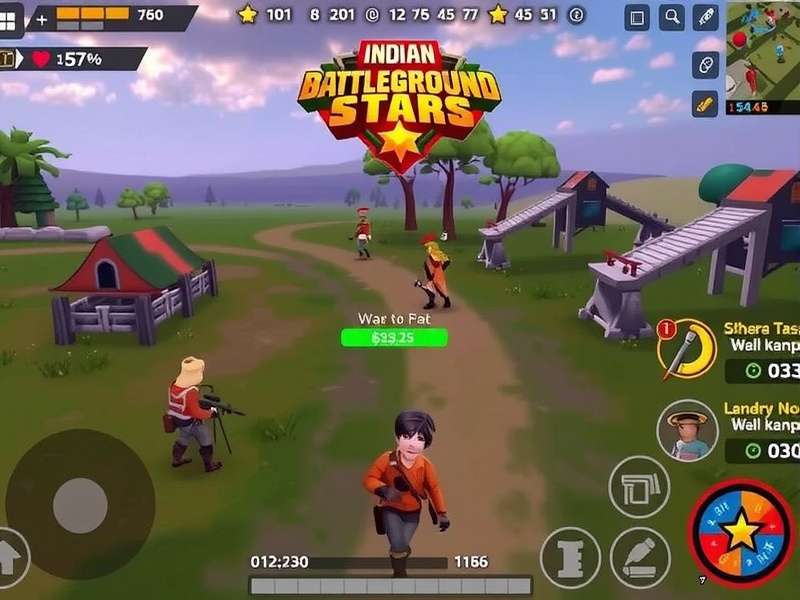 Indian Battleground Stars Gameplay Screenshot